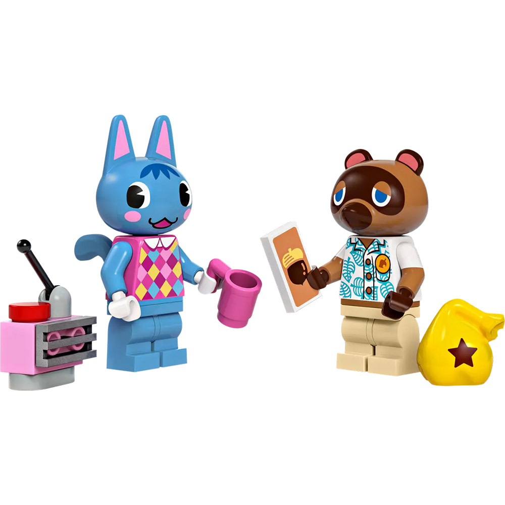 Фото Конструктор LEGO Animal Crossing Кіоск Nook's Cranny та будинок Rosie (77050-)