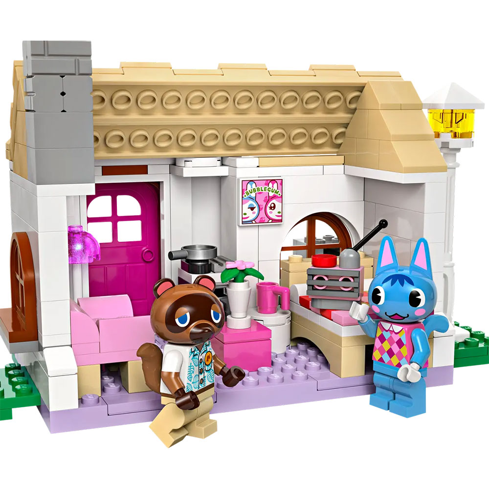 Внешний вид Конструктор LEGO Animal Crossing Киоск Nook's Cranny и дом Rosie (77050-)