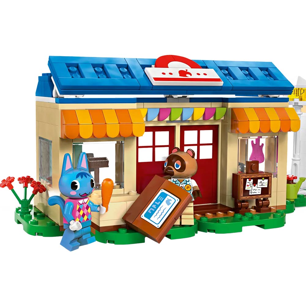 Конструктор LEGO Animal Crossing Кіоск Nook's Cranny та будинок Rosie (77050-) Кріплення блок