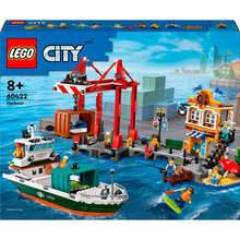 Конструктор LEGO City Морская гавань с грузовым судном (60422)