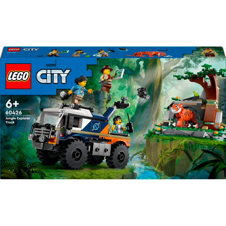 Конструктор LEGO City Позашляховик для дослідження джунглів (60426)