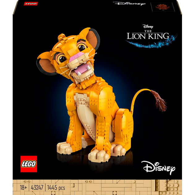 Конструктор LEGO Disney Юный король Лев Симба (43247)