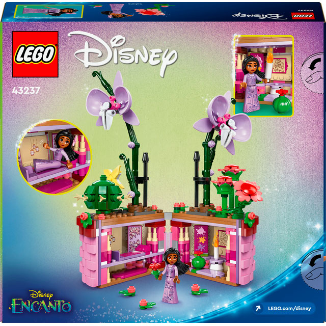 Конструктор LEGO Disney Princess Цветочный горшок Изабеллы (43237) Тематика герои фильмов и мультфильмов