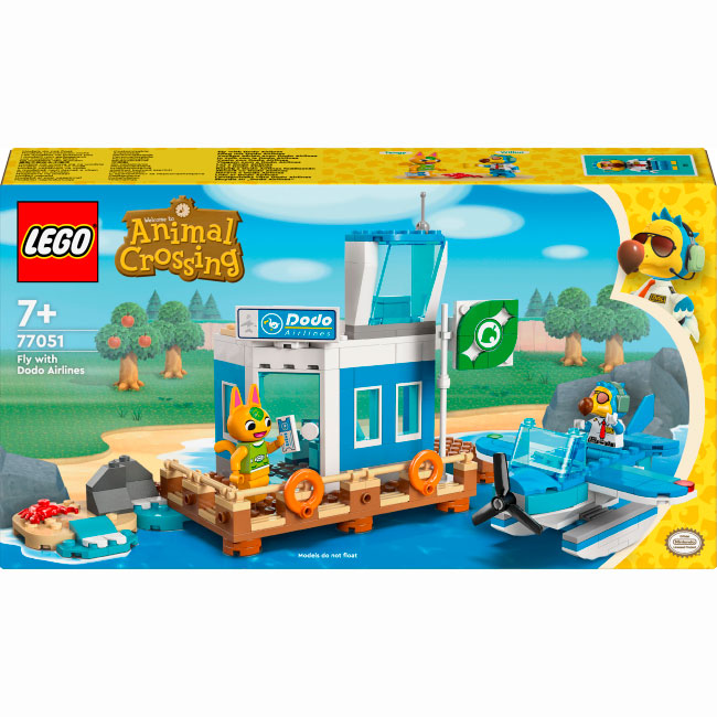 Конструктор Lego Animal Crossing Переліт з Dodo Airlines (77051)