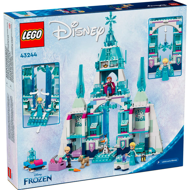 Конструктор LEGO Disney Princess Льодовий палац Ельзи (43244) Кріплення блок