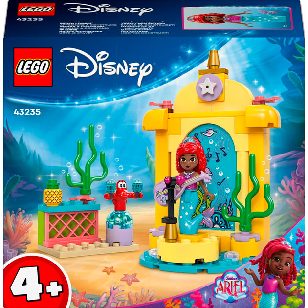 Конструктор LEGO Disney Музична сцена для Аріель (43235)