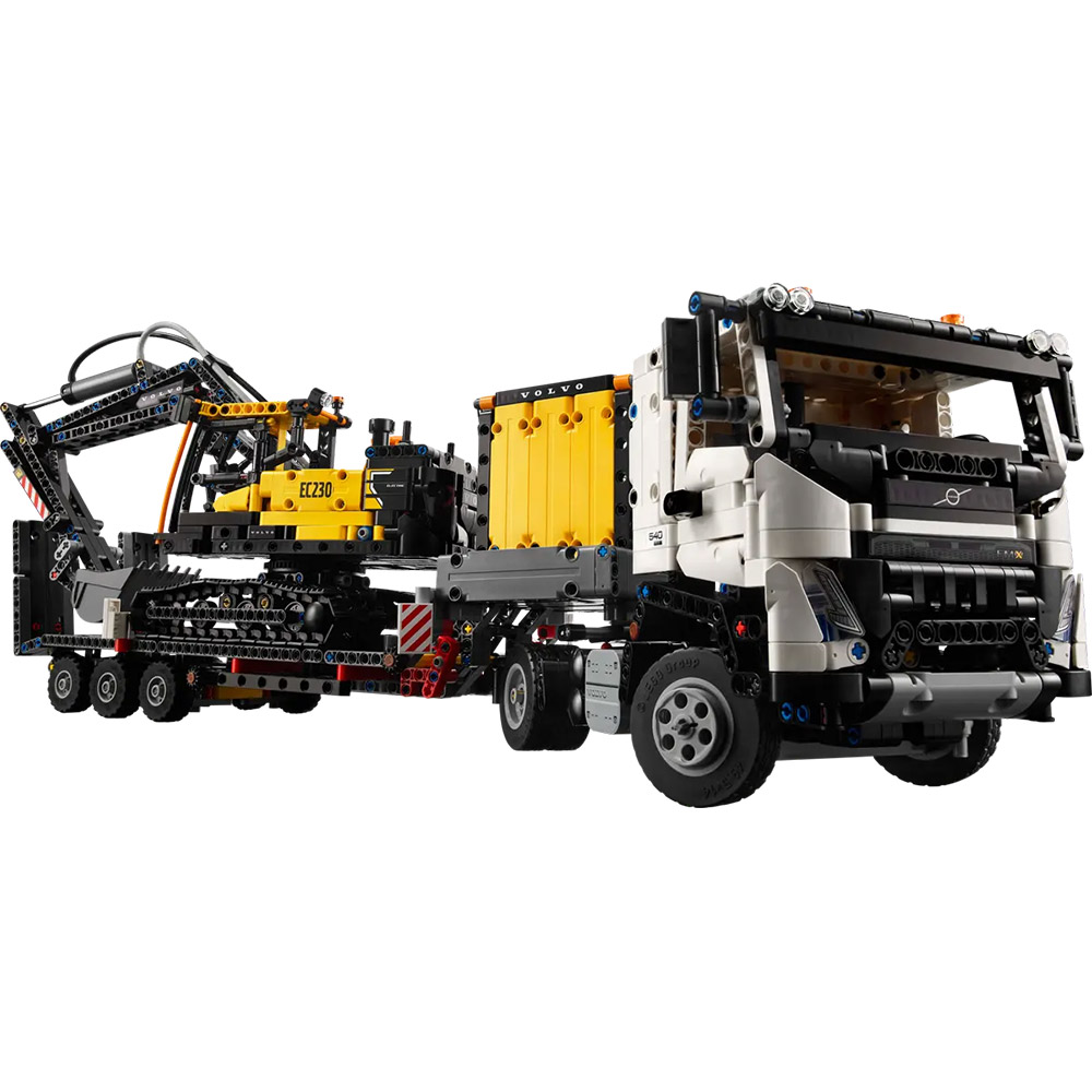 Конструктор LEGO Technic Volvo FMX та Електричний екскаватор EC230 Тип унікальні деталі