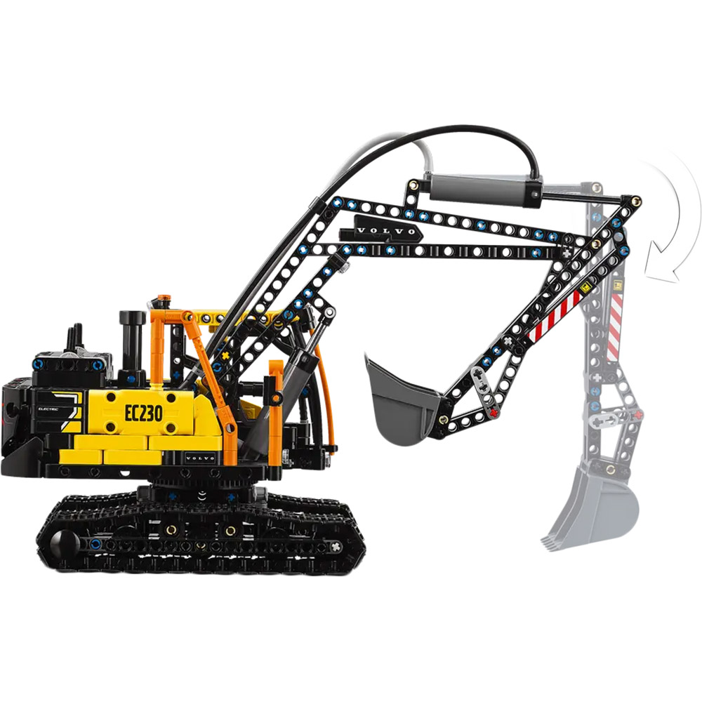 Конструктор LEGO Technic Volvo FMX та Електричний екскаватор EC230 Кріплення блок