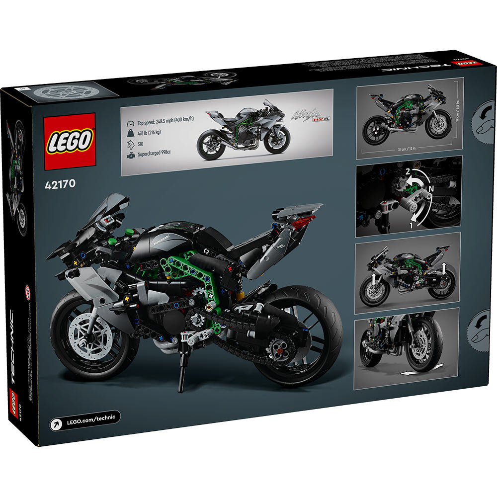 Конструктор LEGO Technic Kawasaki Ninja H2R (42170) Крепление блок