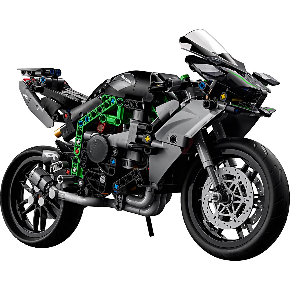 Конструктор LEGO Technic Kawasaki Ninja H2R (42170) Тип унікальні деталі