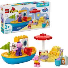 Конструктор LEGO DUPLO Peppa Pig Морська прогулянка Пеппи на човні (10432)