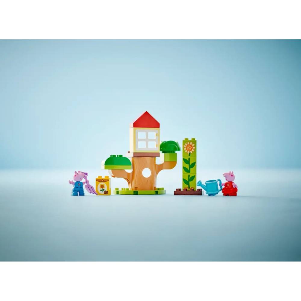 Фото Конструктор LEGO DUPLO Peppa Pig Сад и домик на дереве Свинки Пеппы (10431)