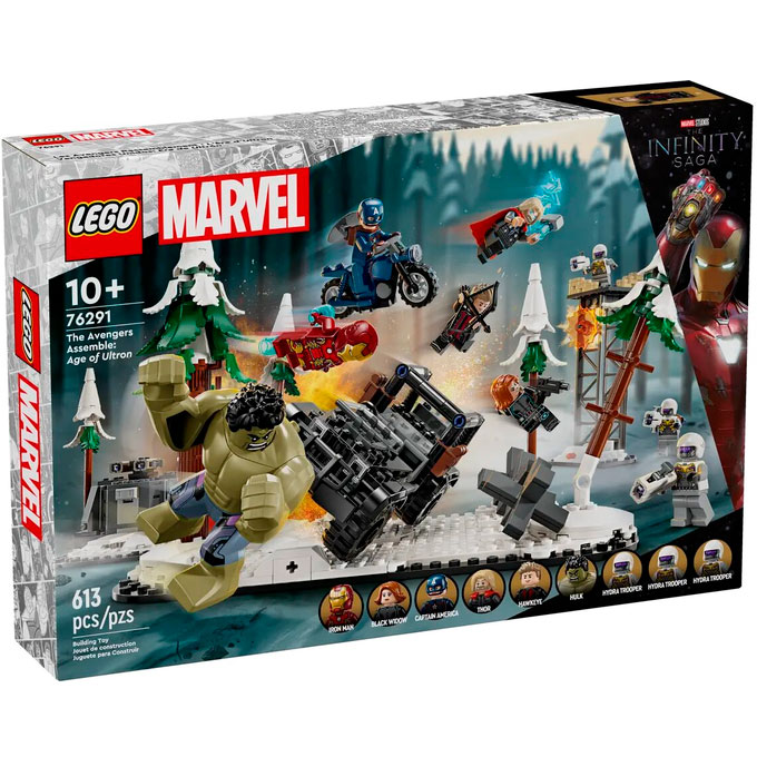 Конструктор LEGO Marvel Месники: Ера Альтрона (76291)