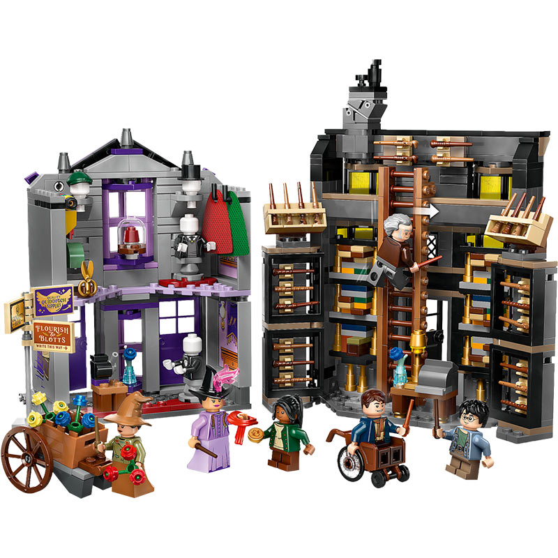 Конструктор LEGO Harry Potter Магазини Олівандера та мантій від Мадам Малкін (76439) Кріплення блок