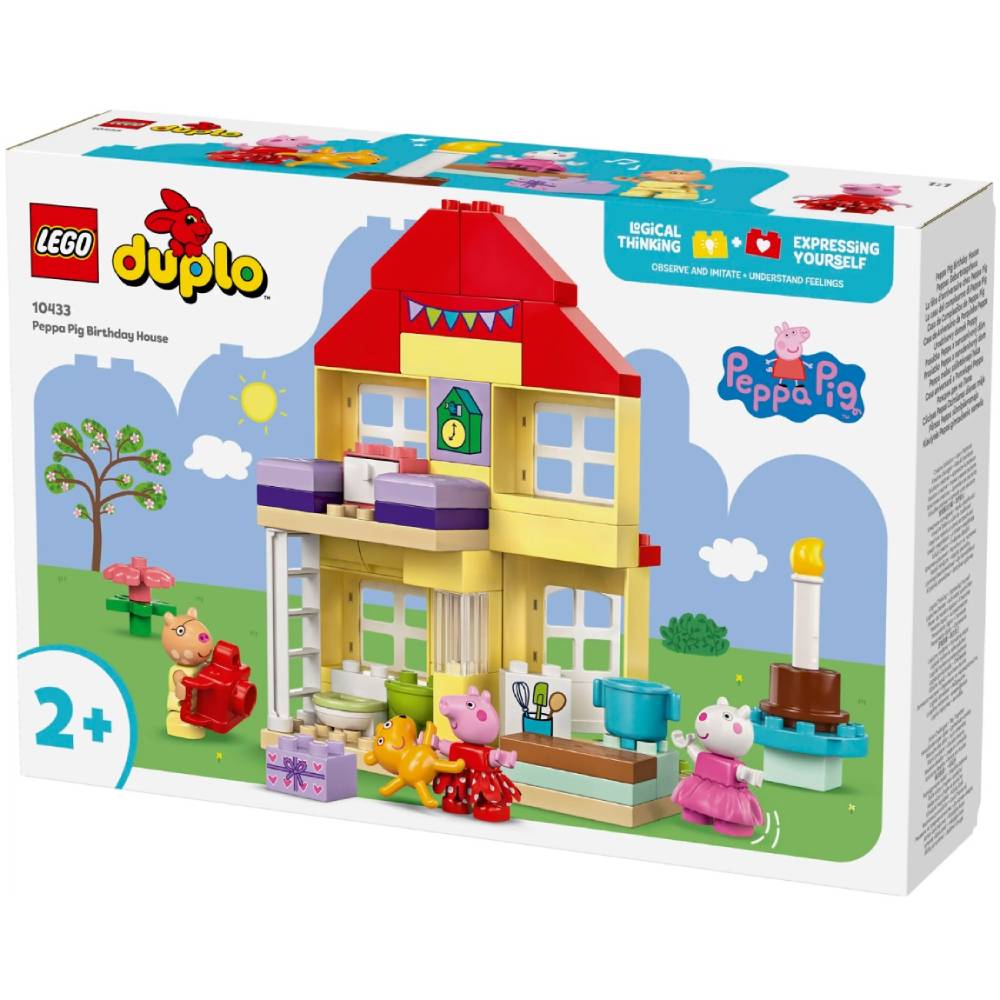 Конструктор LEGO DUPLO Peppa Pig Святковий дім Пеппі (10433) Тематика герої фільмів і мультфільмів