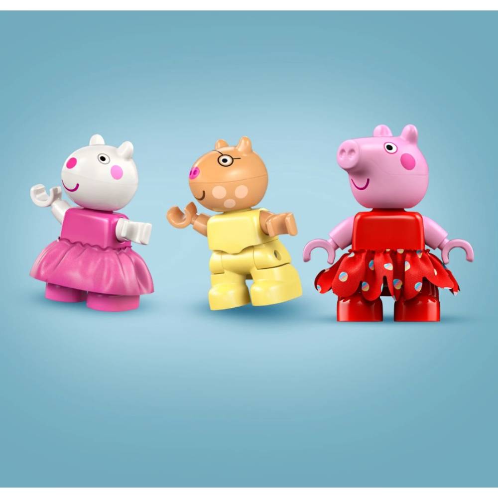 Фото Конструктор LEGO DUPLO Peppa Pig Святковий дім Пеппі (10433)