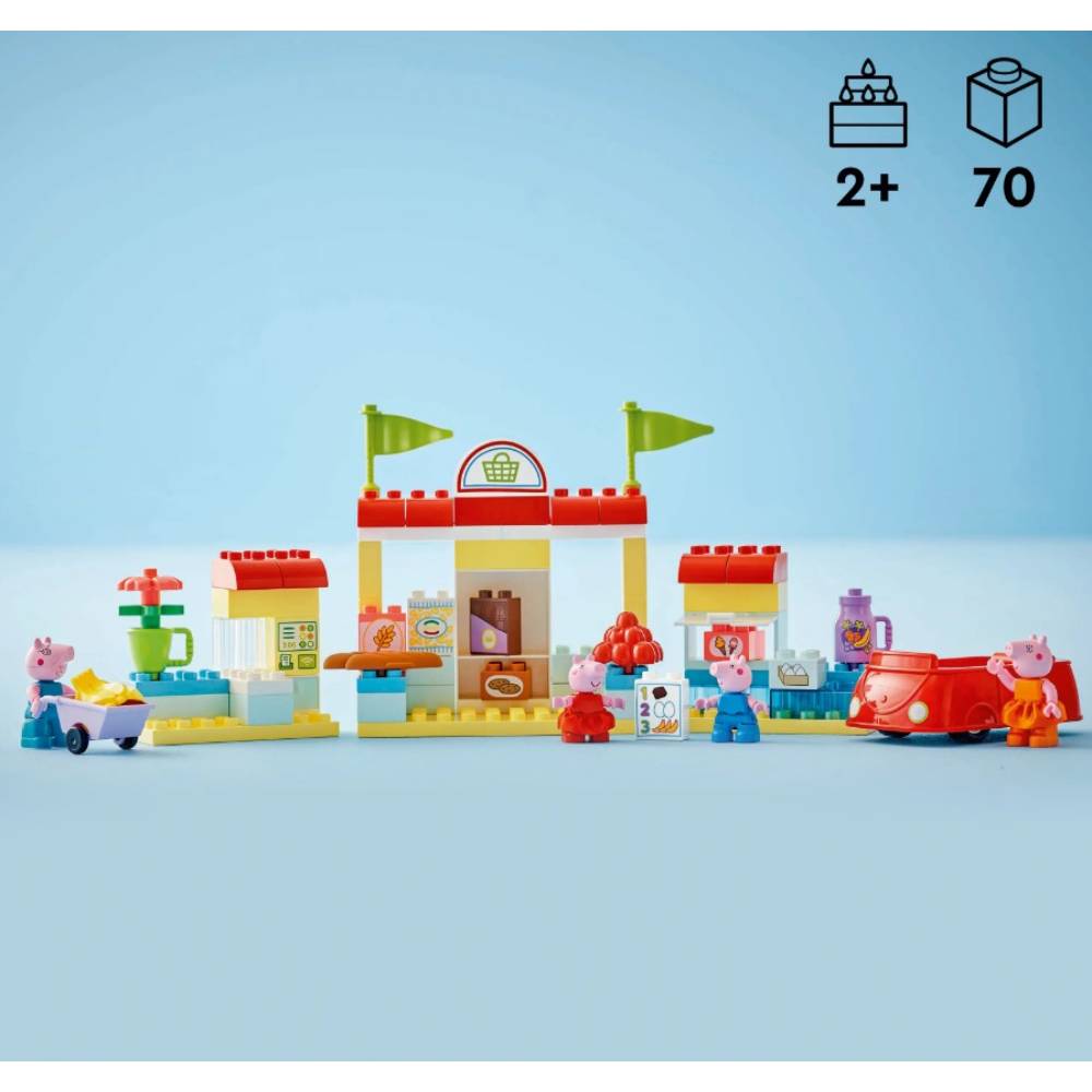 Заказать Конструктор LEGO DUPLO Peppa Pig Супермаркет Пеппи (10434)