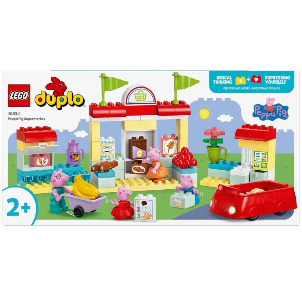 Конструктор LEGO DUPLO Peppa Pig Супермаркет Пеппи (10434) Тип классический