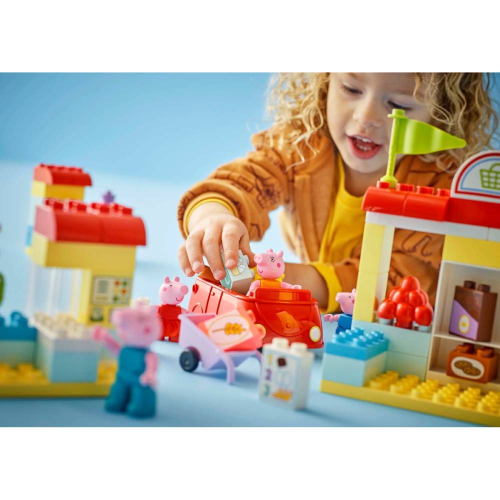 Конструктор LEGO DUPLO Peppa Pig Супермаркет Пеппи (10434) Крепление блок