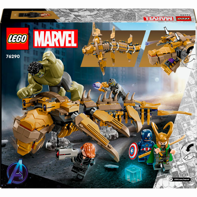 Замовити Конструктор LEGO Marvel Месники проти Левіафана (76290)