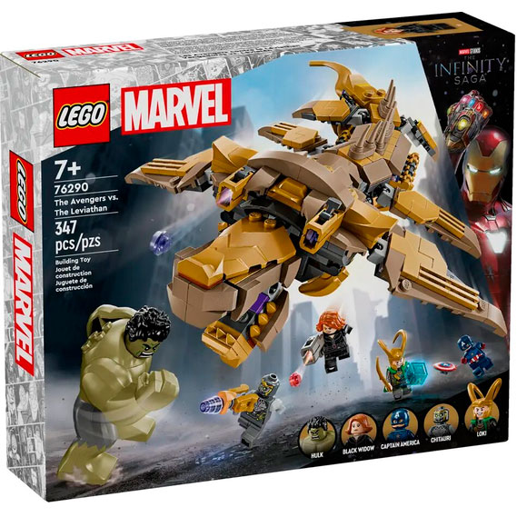 Конструктор LEGO Marvel Месники проти Левіафана (76290)