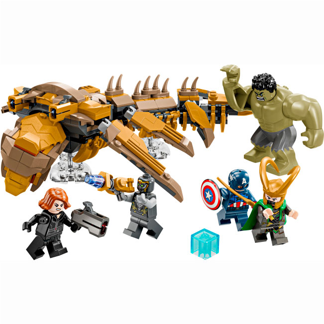 Конструктор LEGO Marvel Месники проти Левіафана (76290) Тип класичний