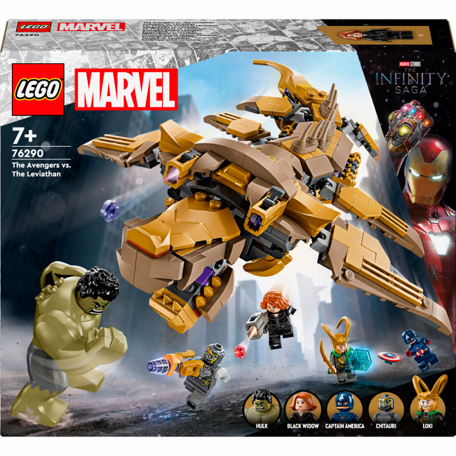 Фото Конструктор LEGO Marvel Месники проти Левіафана (76290)