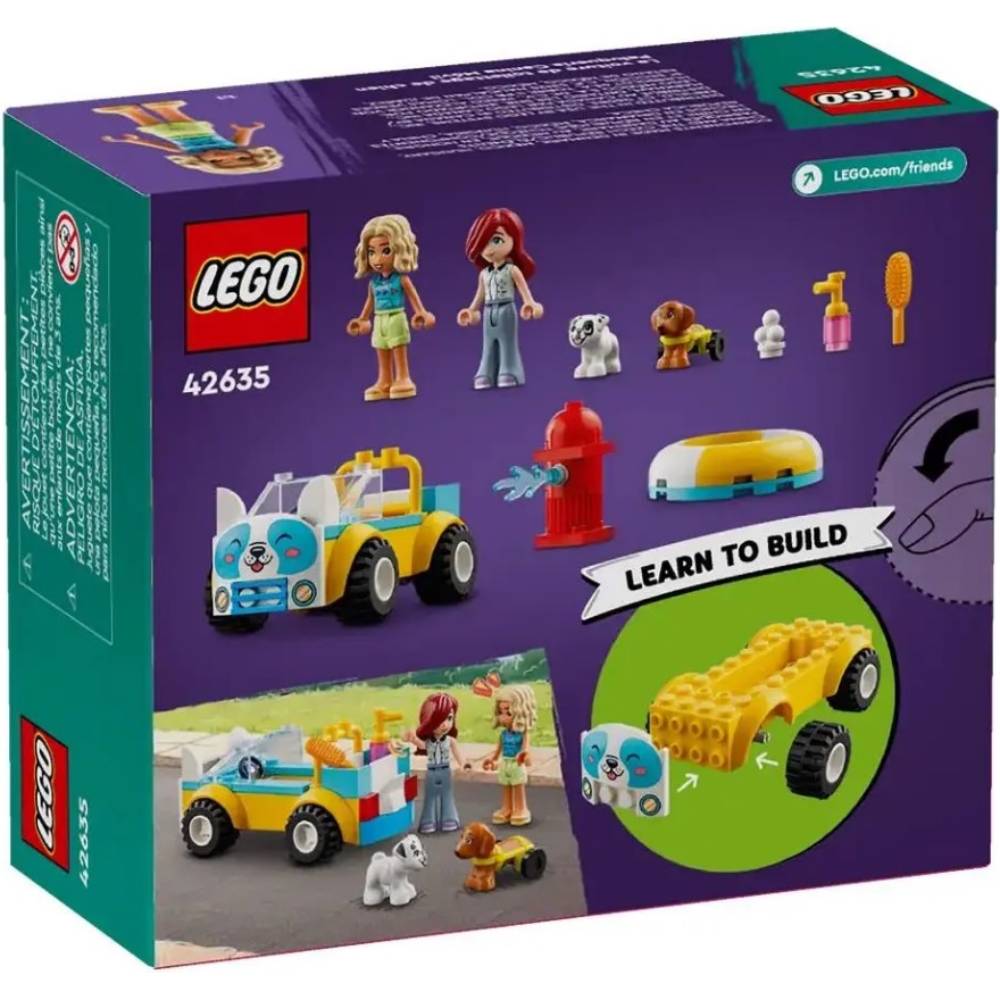 Конструктор LEGO Friends Авто собачого перукаря (42635) Тип транспорту легковий автомобіль