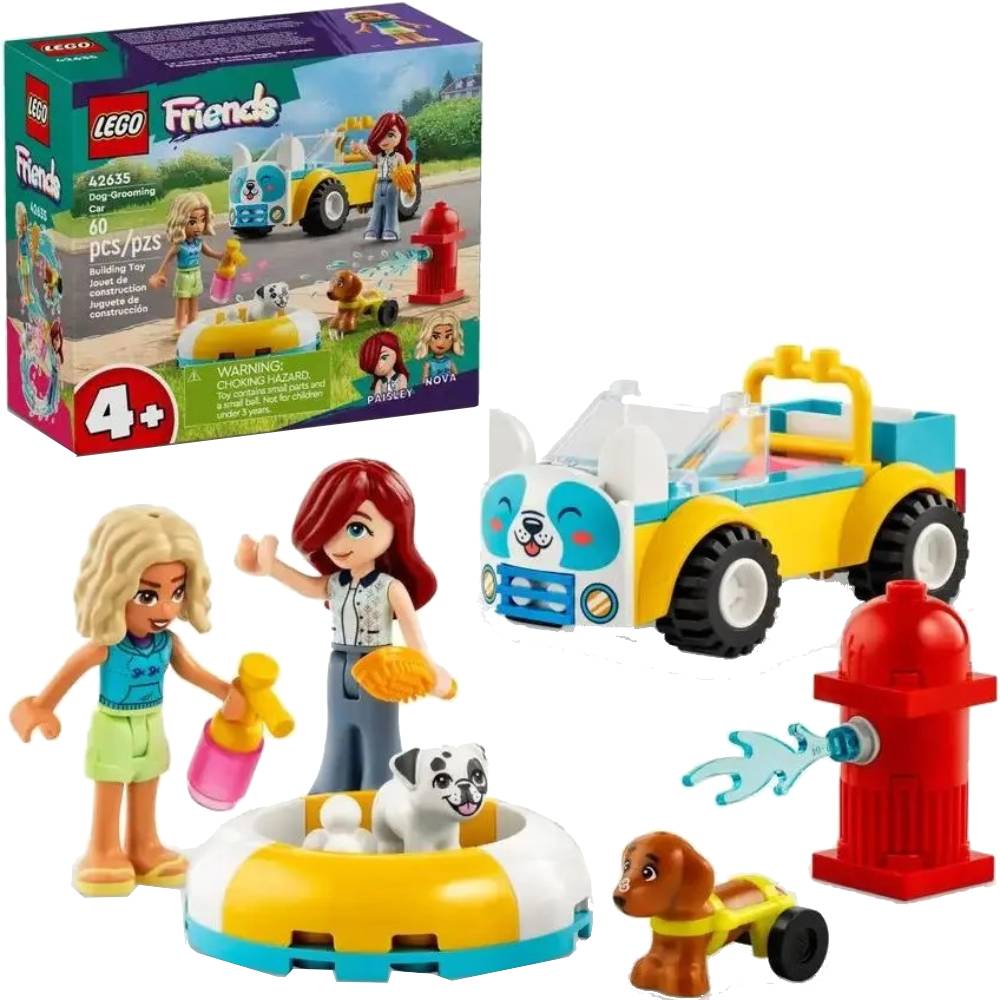 Конструктор LEGO Friends Авто собачого перукаря (42635) Тип унікальні деталі