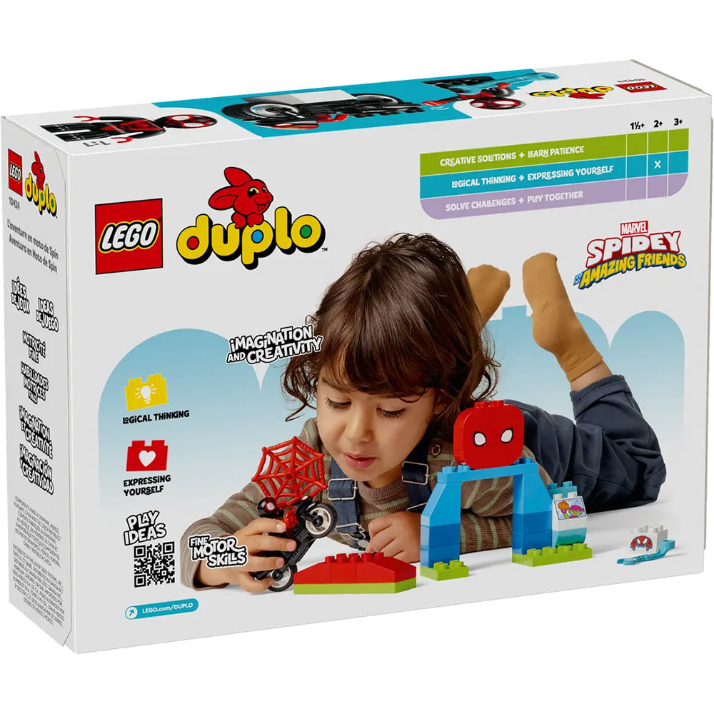 Конструктор LEGO DUPLO Disney Мотоприключения Спина Тип транспорта мотоцикл