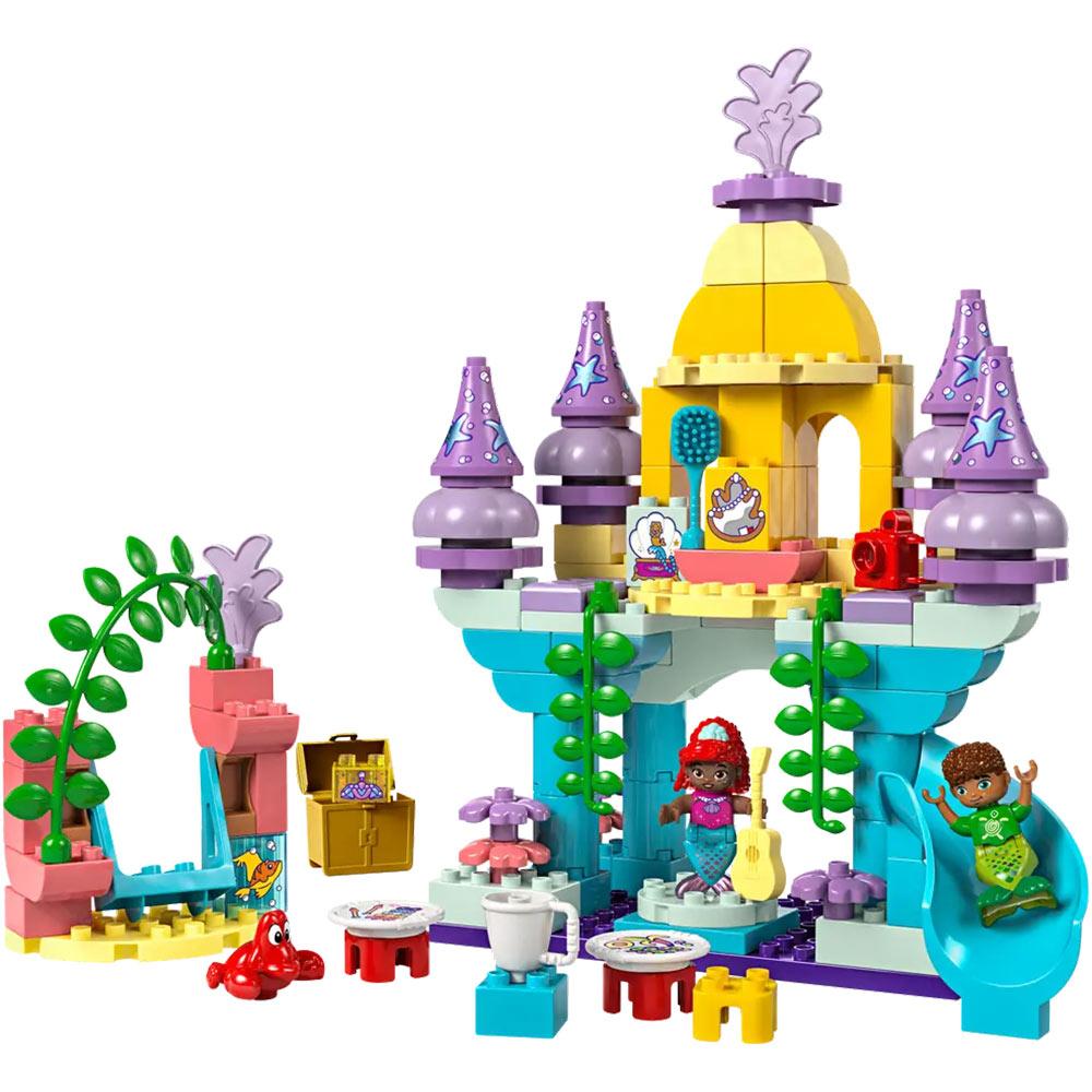 Конструктор LEGO DUPLO Disney Чарівний підводний замок Аріель (10435) Тип класичний