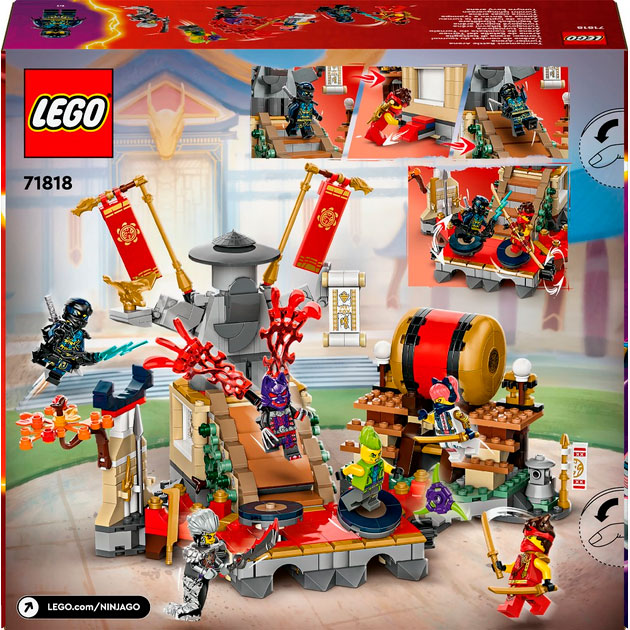 Внешний вид Конструктор LEGO Ninjago Боевая арена турнира (71818)