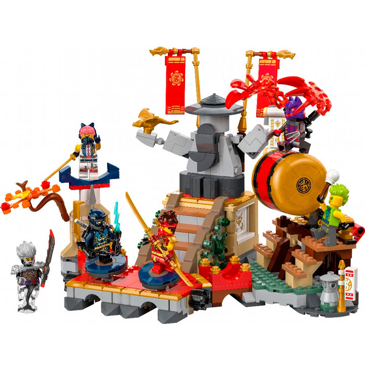 Конструктор LEGO Ninjago Бойова арена турніру (71818) Тип класичний