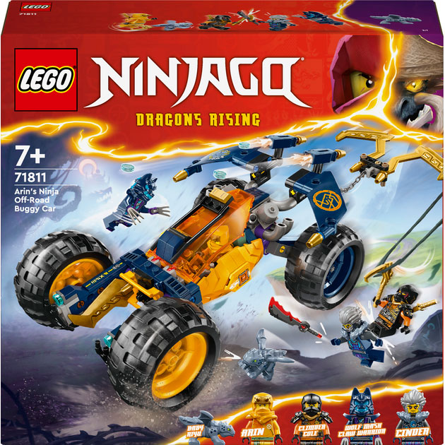 Конструктор LEGO Ninjago Баггі для бездоріжжя ніндзя Арін (71811)