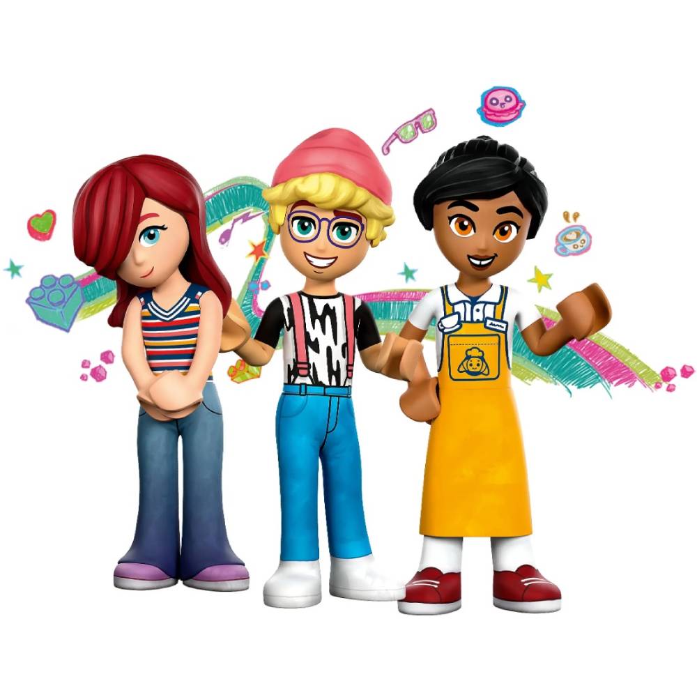 Конструктор LEGO Friends Кофейня Хартлейк-Сити (42618) Тип уникальные детали