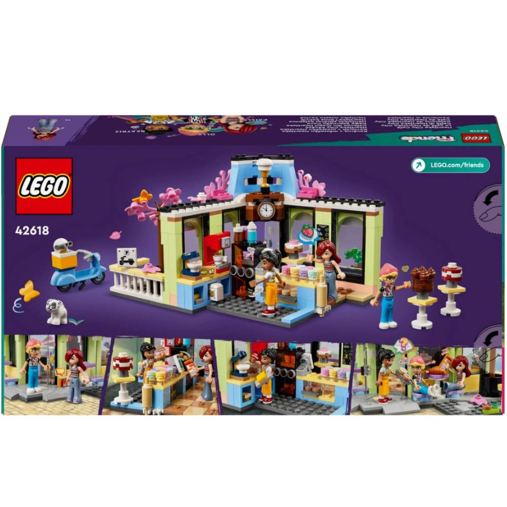 Конструктор LEGO Friends Кофейня Хартлейк-Сити (42618) Тип транспорта мотоцикл