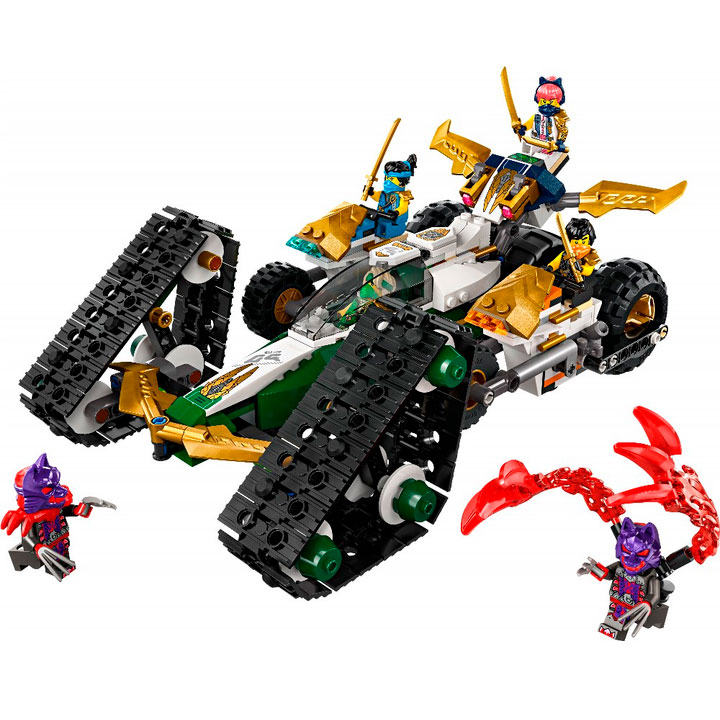 Конструктор LEGO Ninjago Комбі-автомобіль команди ніндзя (71820) Тип класичний