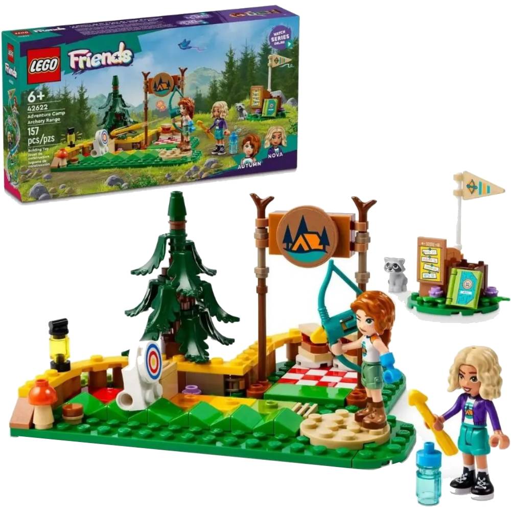 Конструктор LEGO Friends Стрільбище у пригодницькому таборі (42622)