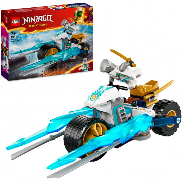 Конструктор LEGO Ninjago Крижаний мотоцикл Зейна (71816) Кріплення блок