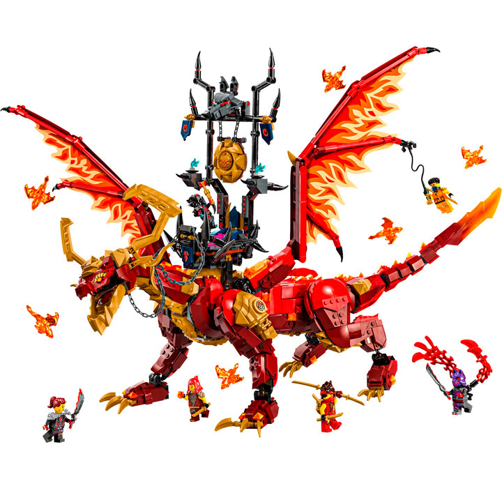 Конструктор LEGO Ninjago Першодракон руху (71822) Тип класичний