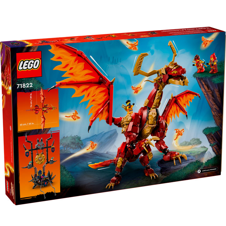 Фото Конструктор LEGO Ninjago Першодракон руху (71822)