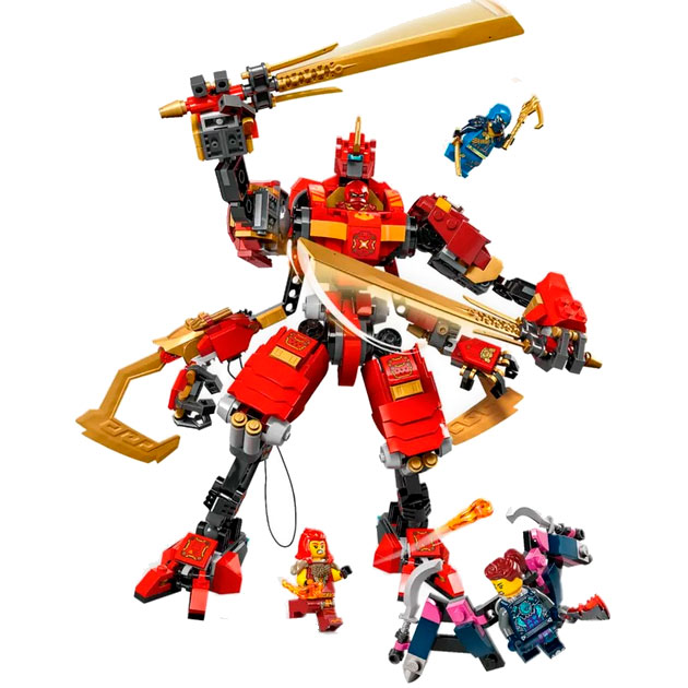 Конструктор LEGO Ninjago Робот-скалолаз ниндзя Кай (71812) Тематика герои фильмов и мультфильмов