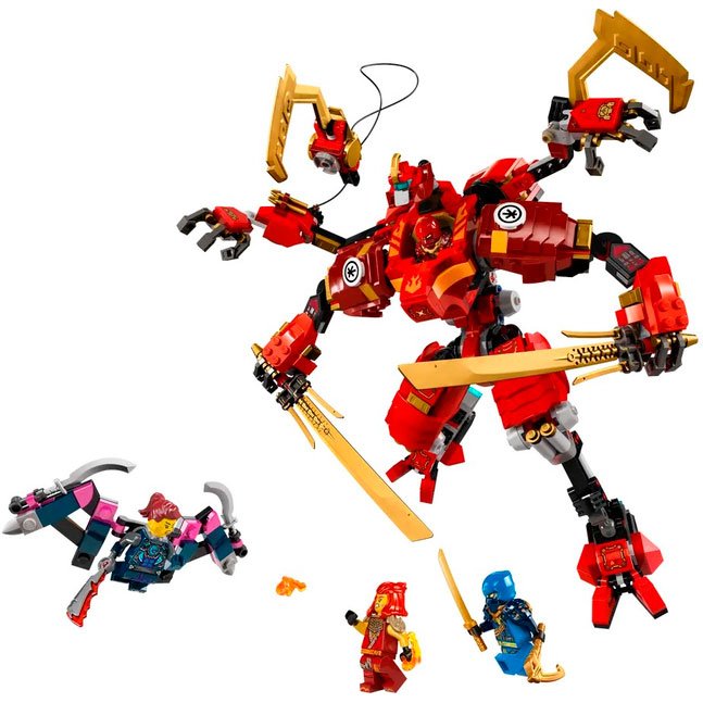 Конструктор LEGO Ninjago Робот-скалолаз ниндзя Кай (71812) Тип классический