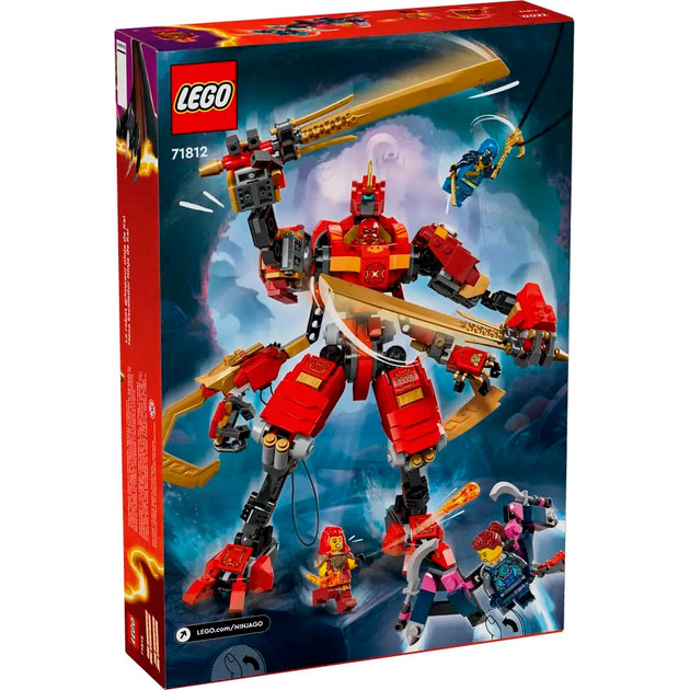 Конструктор LEGO Ninjago Робот-скелелаз ніндзя Кай (71812) Серія Lego Ninjago