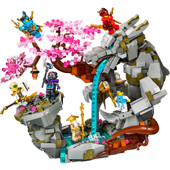 Конструктор LEGO Ninjago Храм камня дракона (71819) Тематика герои фильмов и мультфильмов