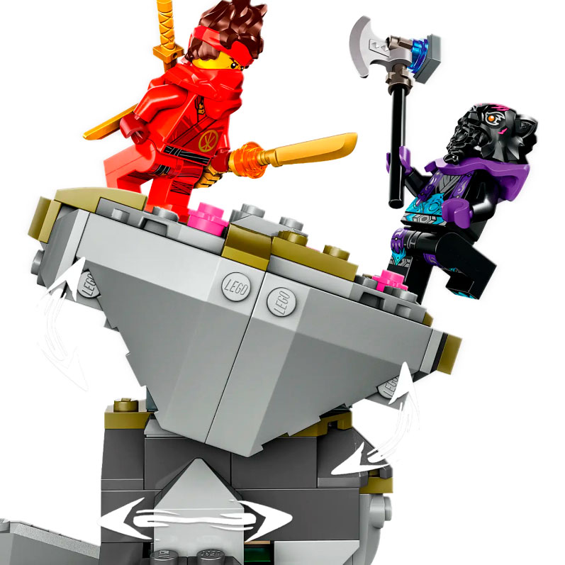 Конструктор LEGO Ninjago Храм каменю дракона (71819) Тип класичний