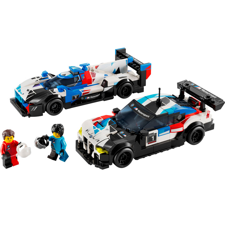 Конструктор LEGO Speed Champions Автомобілі для гонок BMW M4 GT3 та BMW M Hybrid V8 (76922) Тип класичний