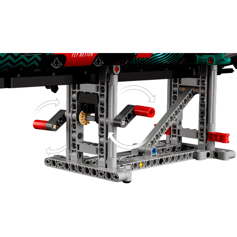 Внешний вид Конструктор LEGO Technic Яхта Emirates Team New Zealand AC75 962 элемента (42174)