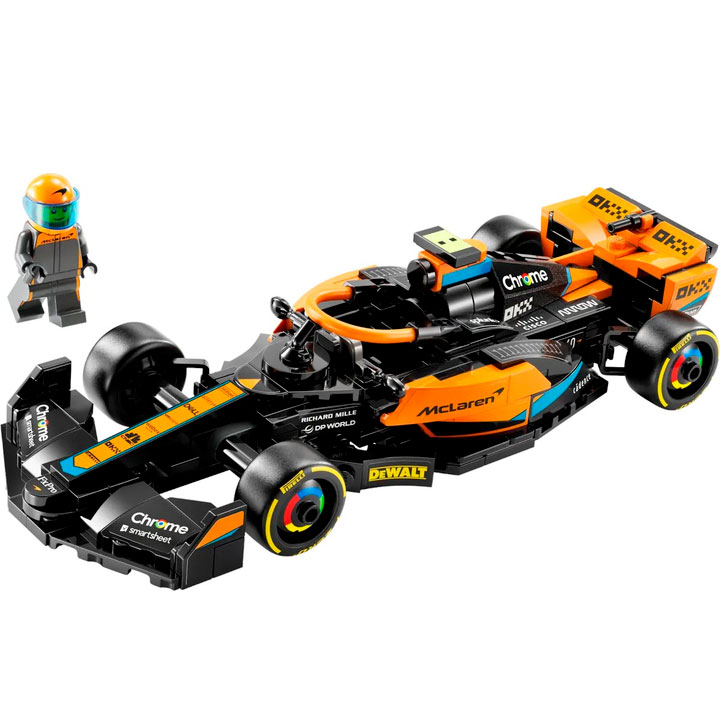 Конструктор LEGO Speed Champions Автомобиль для гонок McLaren Формула 1 2023 (76919) Тип классический