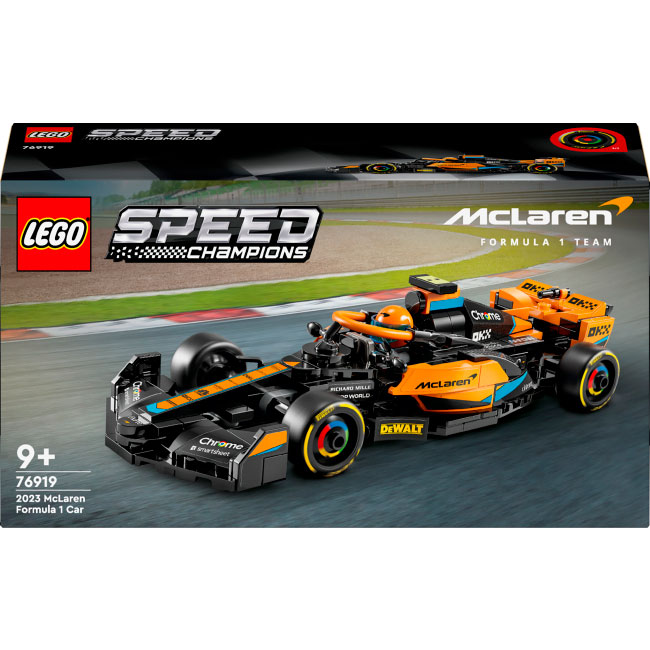 Конструктор LEGO Speed Champions Автомобиль для гонок McLaren Формула 1 2023 (76919)